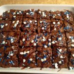 Snowflake Brownies